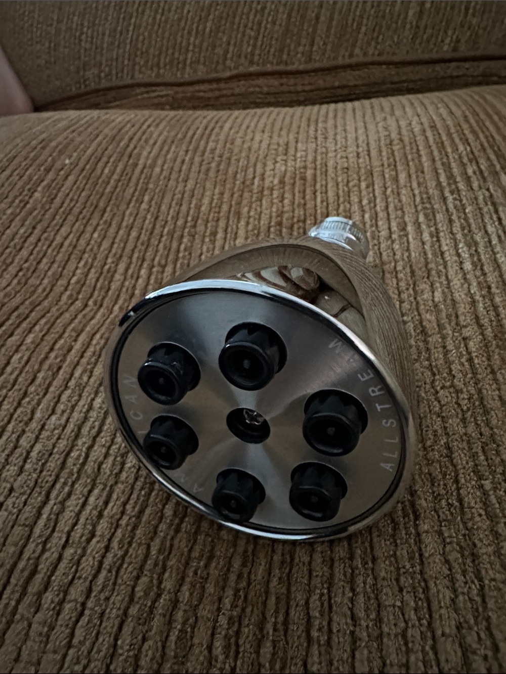 Allstream Chrome Multi-Setting Shower Head - Silver